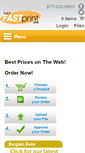 Mobile Screenshot of myfastprint.com